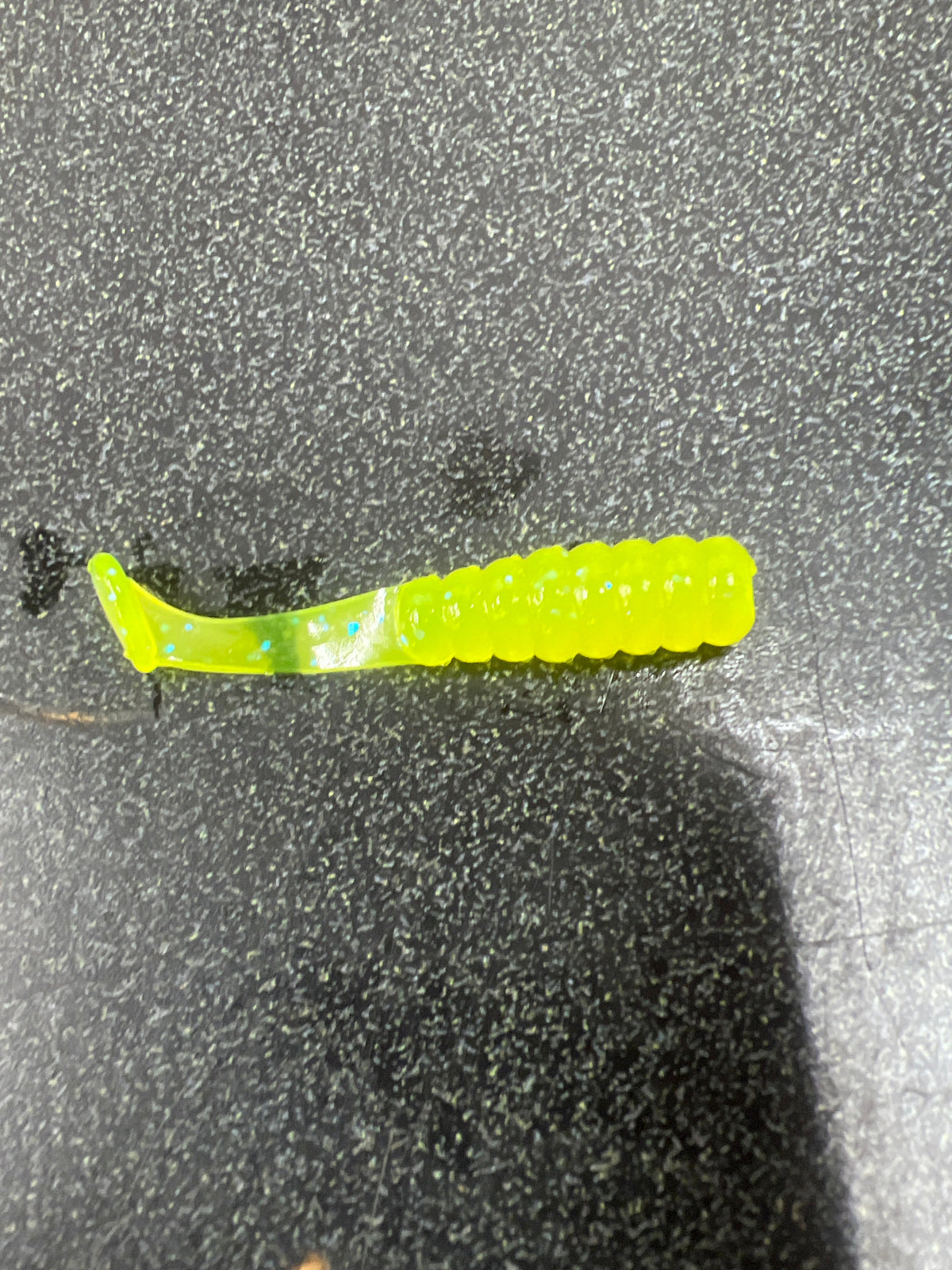 Jeffro's Jigs Paddle Slayer paddle-tail crappie soft plastic