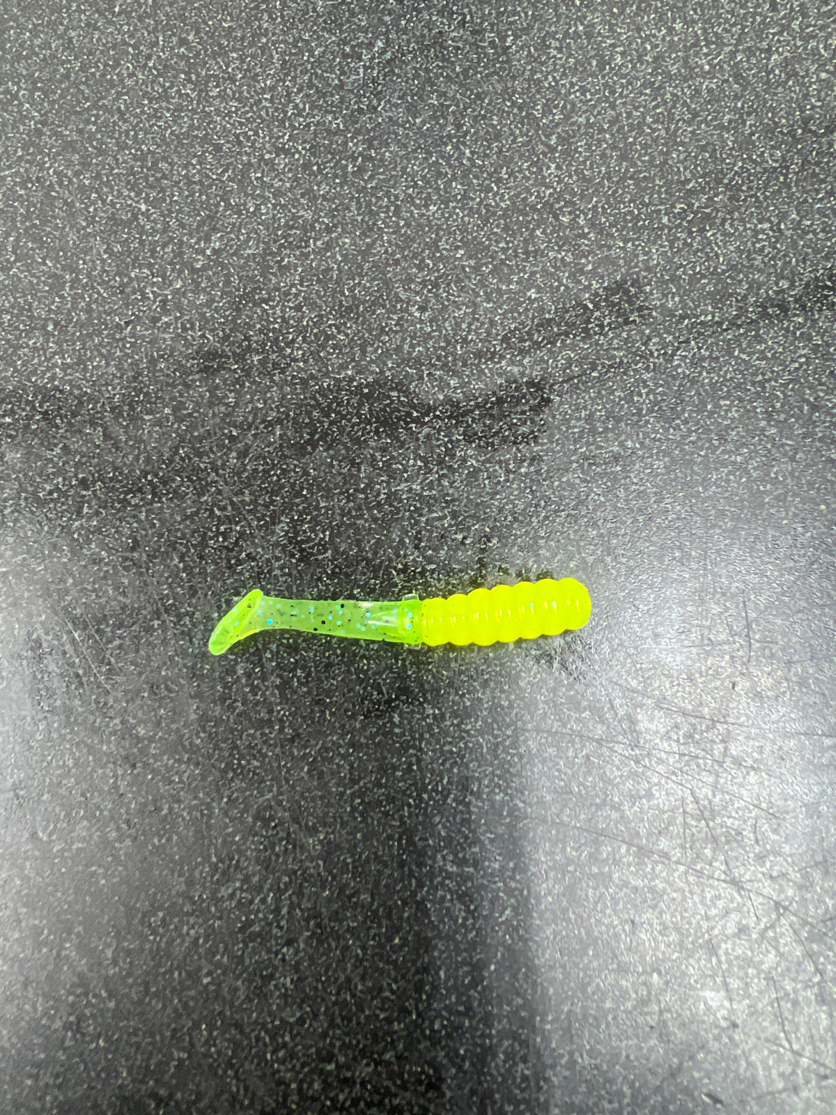 Jeffro's Jigs Paddle Slayer paddle-tail crappie soft plastic
