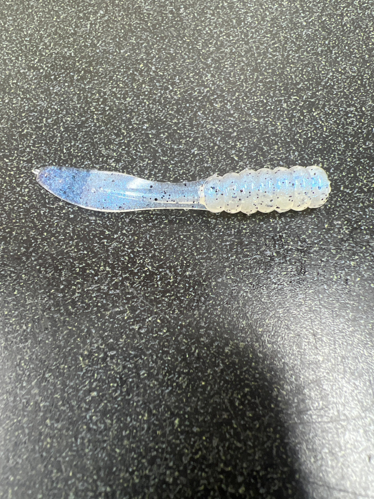 Jeffro's Jigs 2 Inch Crappie Slapper soft plastic bait