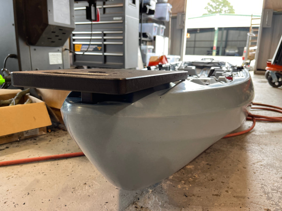 One Objective Bow Mount Trolling Motor Plates
