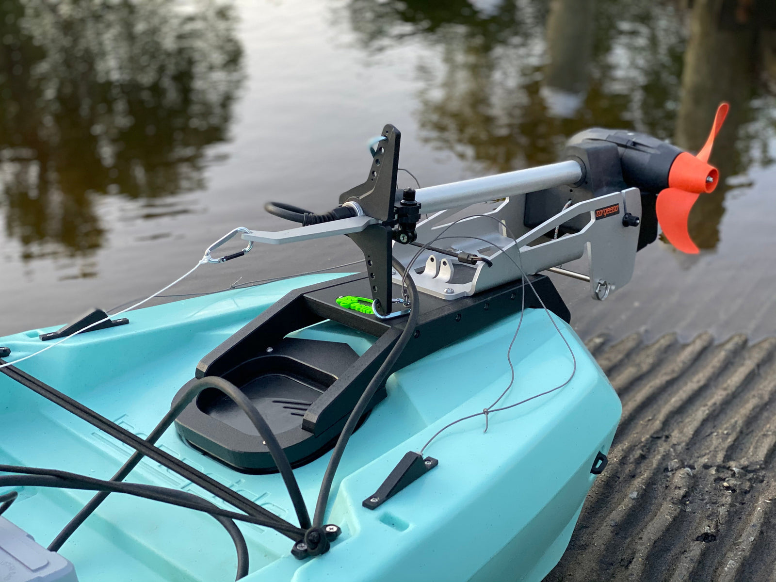 no-drill kayak mount for Bonafide RS117