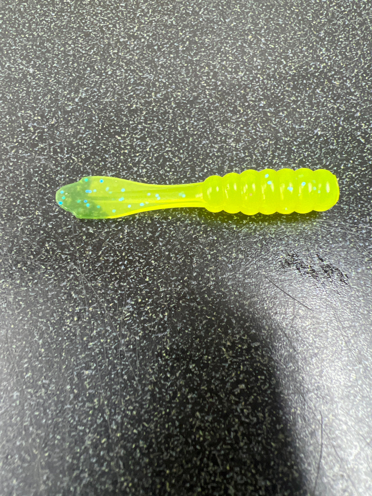 Jeffro's Jigs 2 Inch Crappie Slapper soft plastic bait