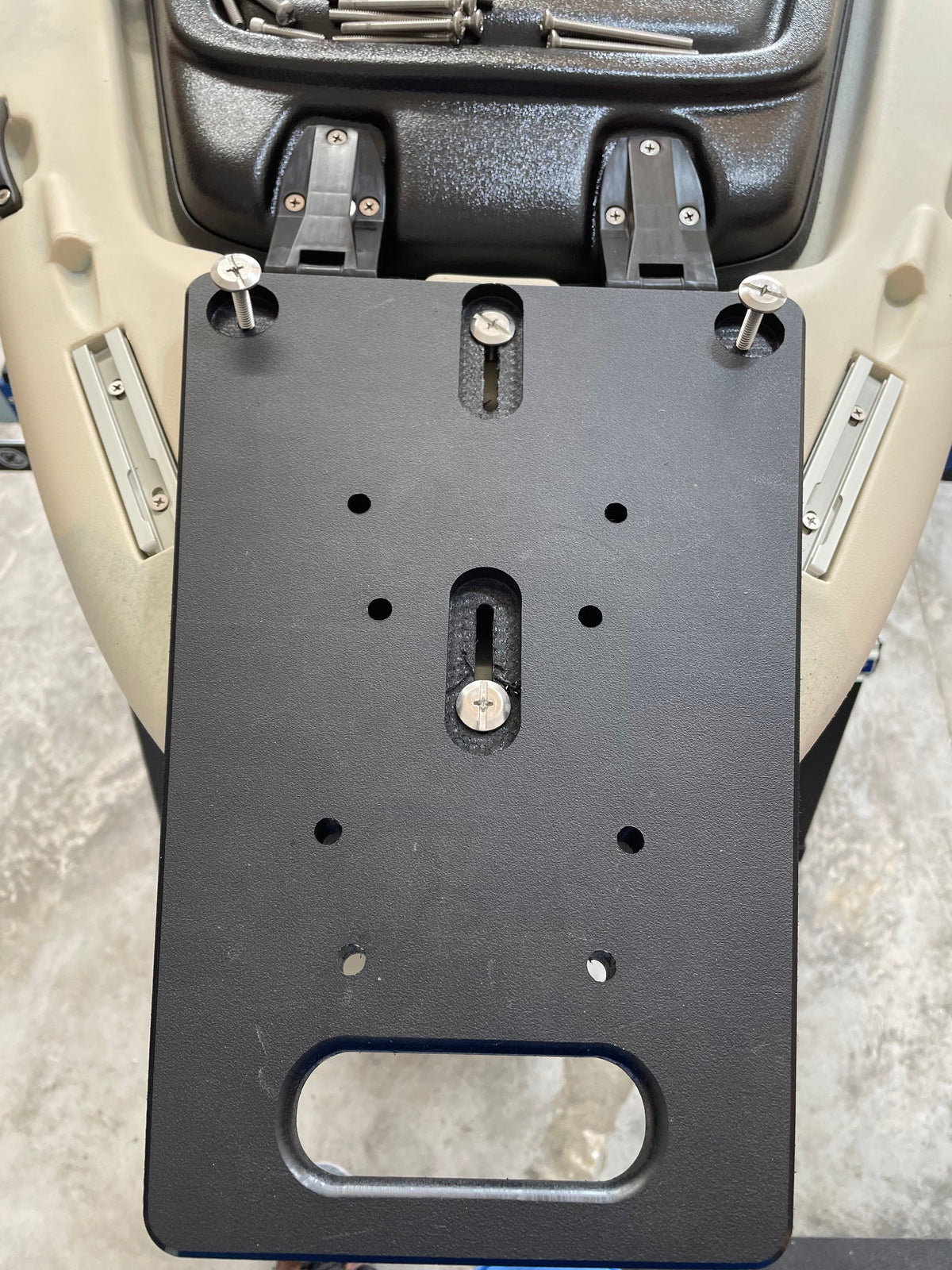 One Objective Bow Mount Trolling Motor Plates