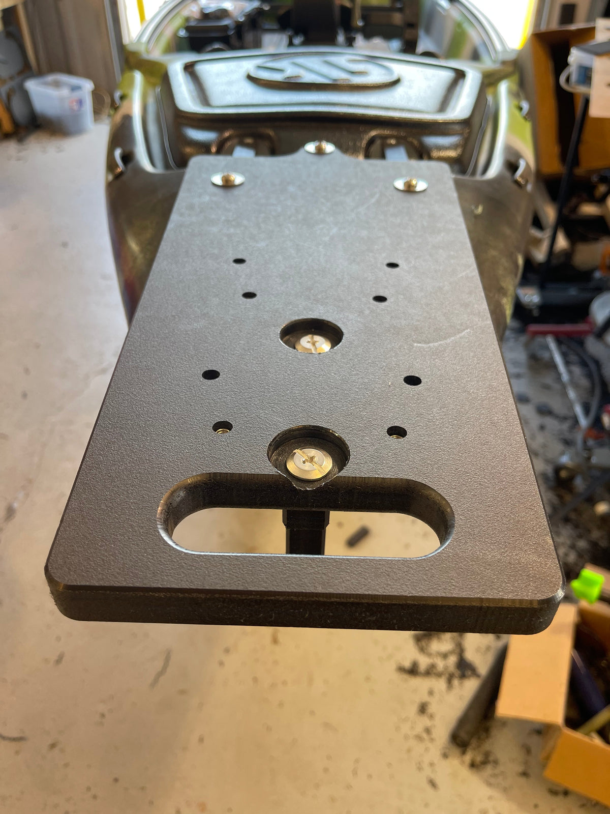 One Objective Bow Mount Trolling Motor Plates