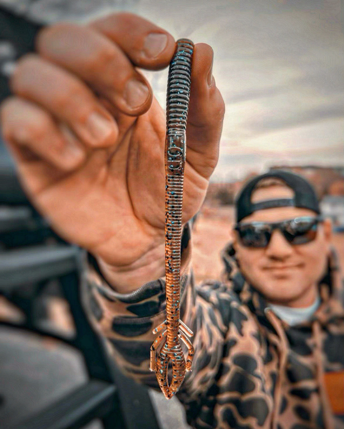 Fish or Die Bait Co. Musket 6.25&quot; Floating Trick Worm