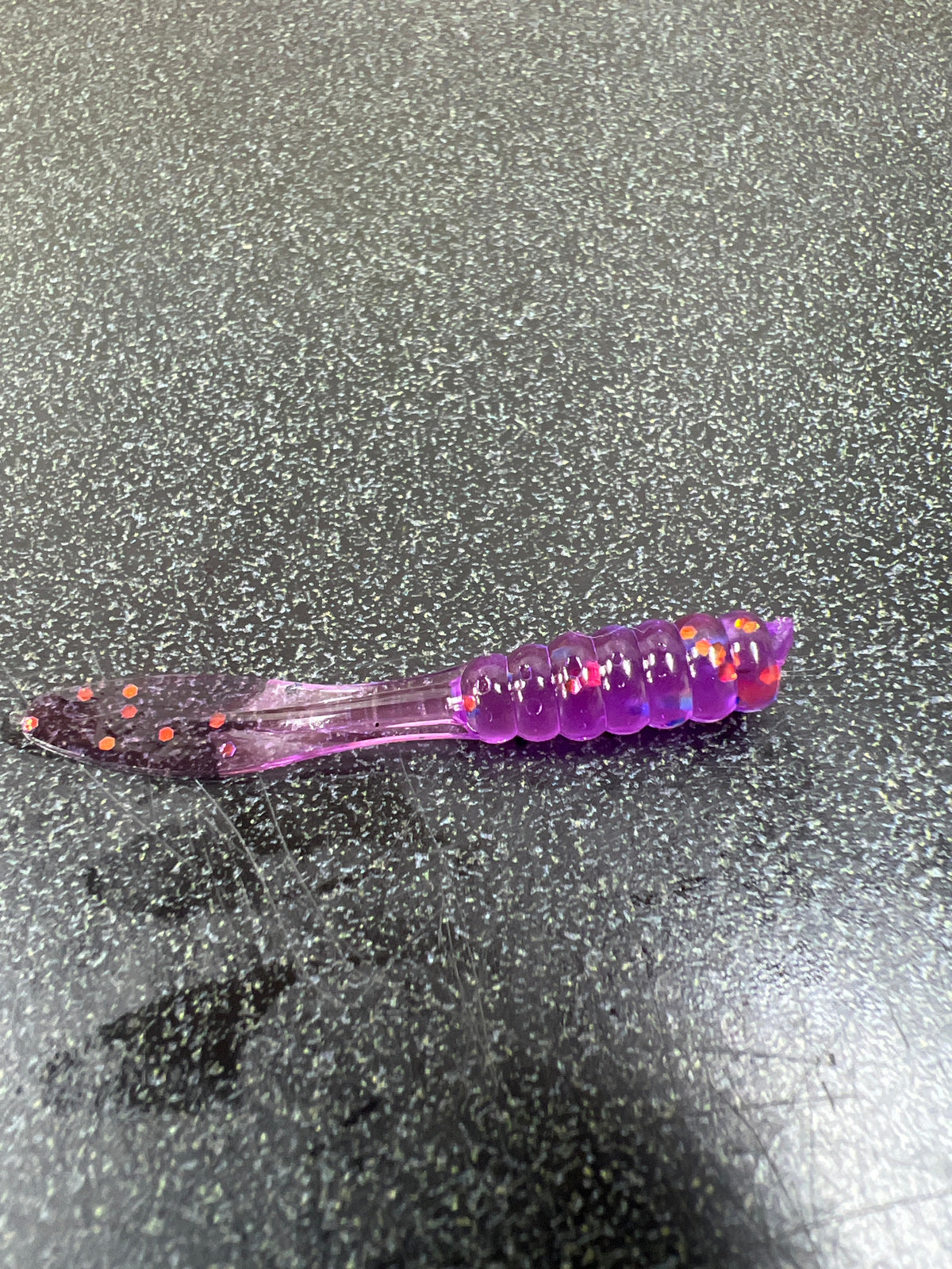 Jeffro's Jigs 2 Inch Crappie Slapper soft plastic bait