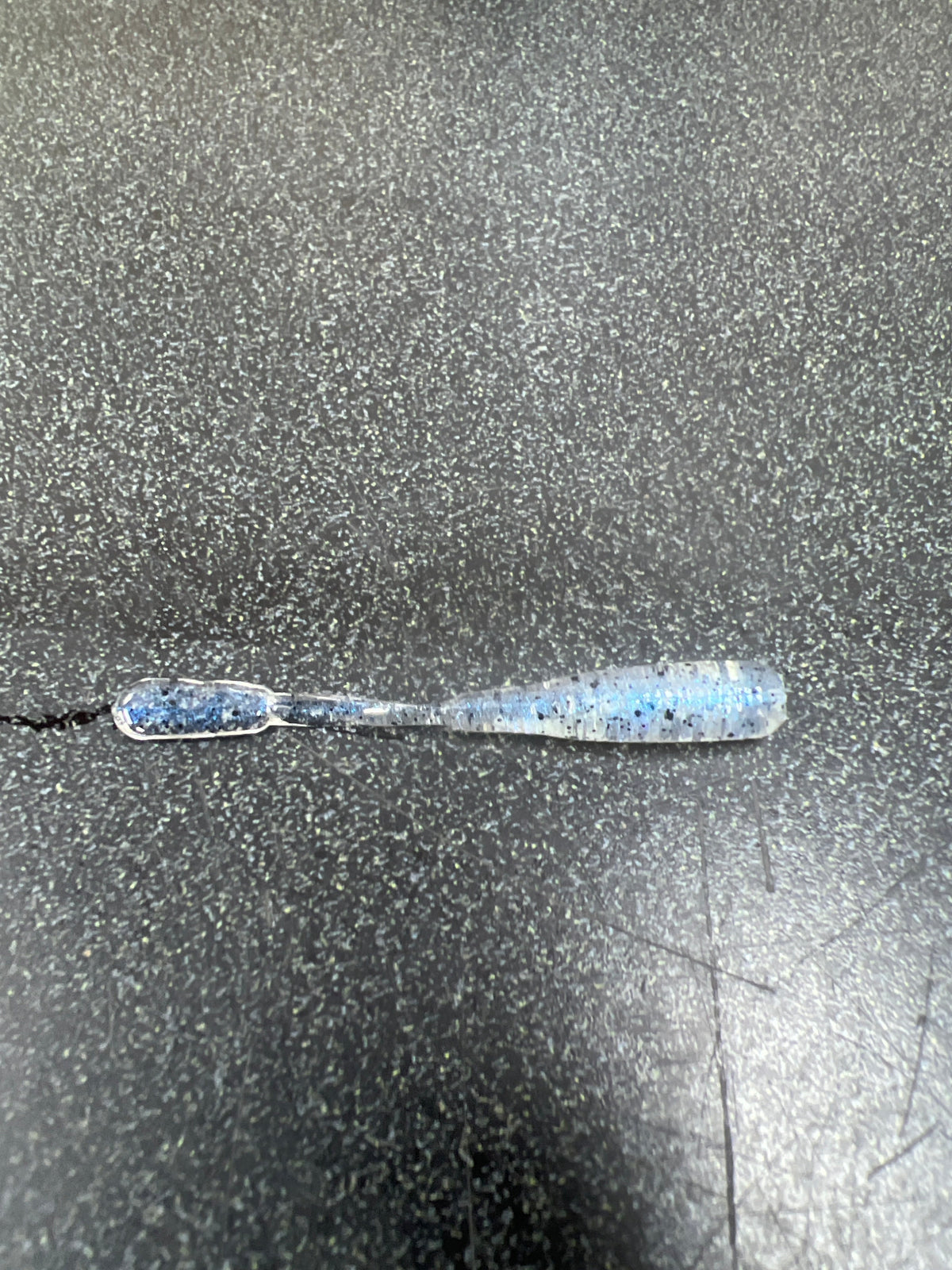 2in Little Flick soft plastic minnow bait for crappie