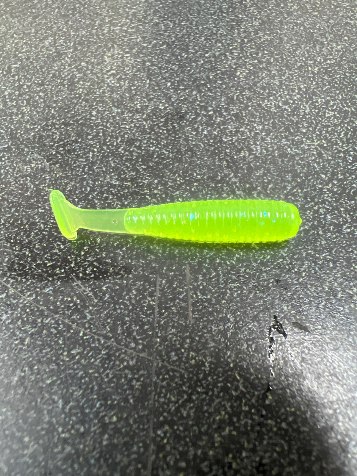 Jeffro's Jigs micro paddle tail swimbait for crappie