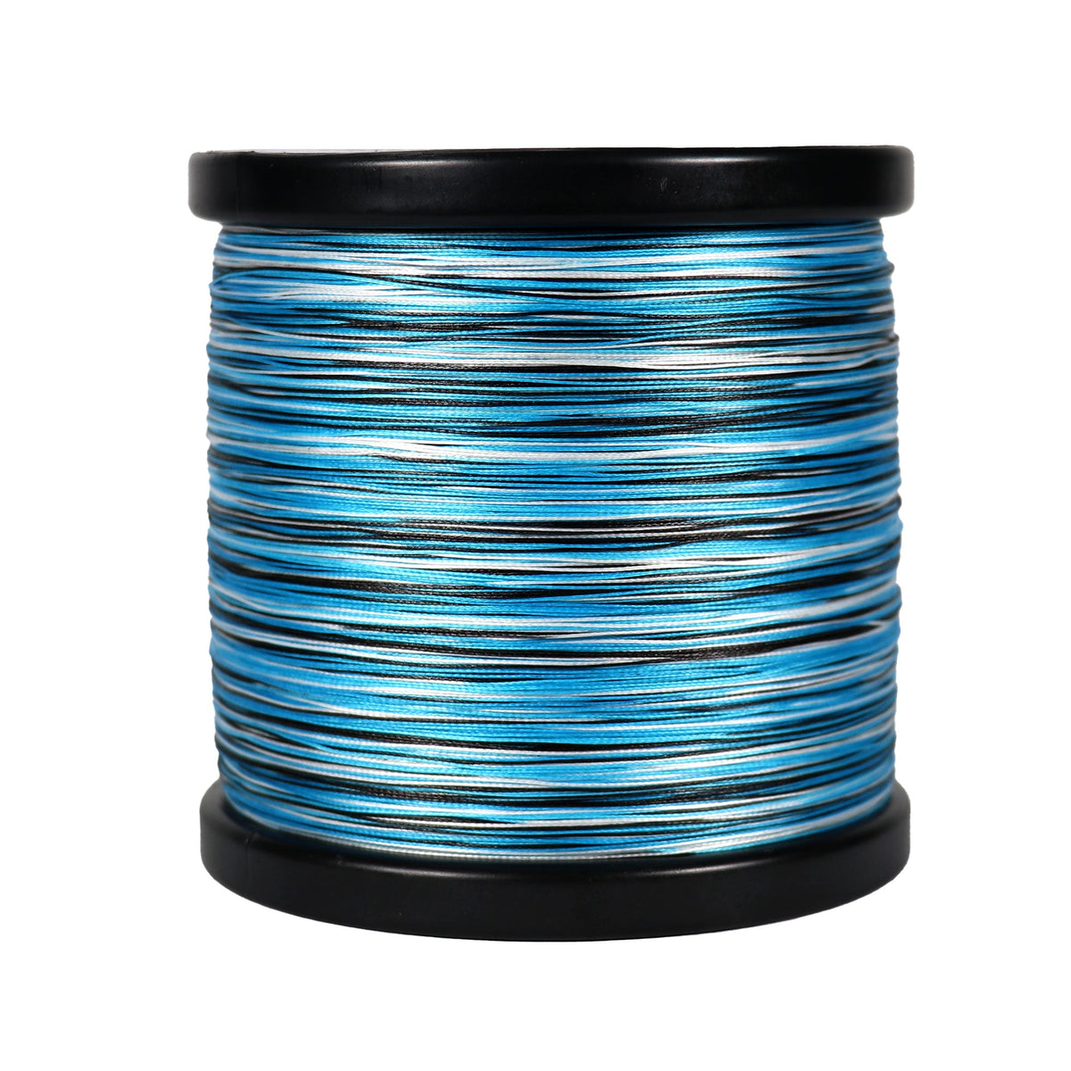 Close-up of Beyond Braid Blue Wave fluoropolymer coated braid for smooth casting