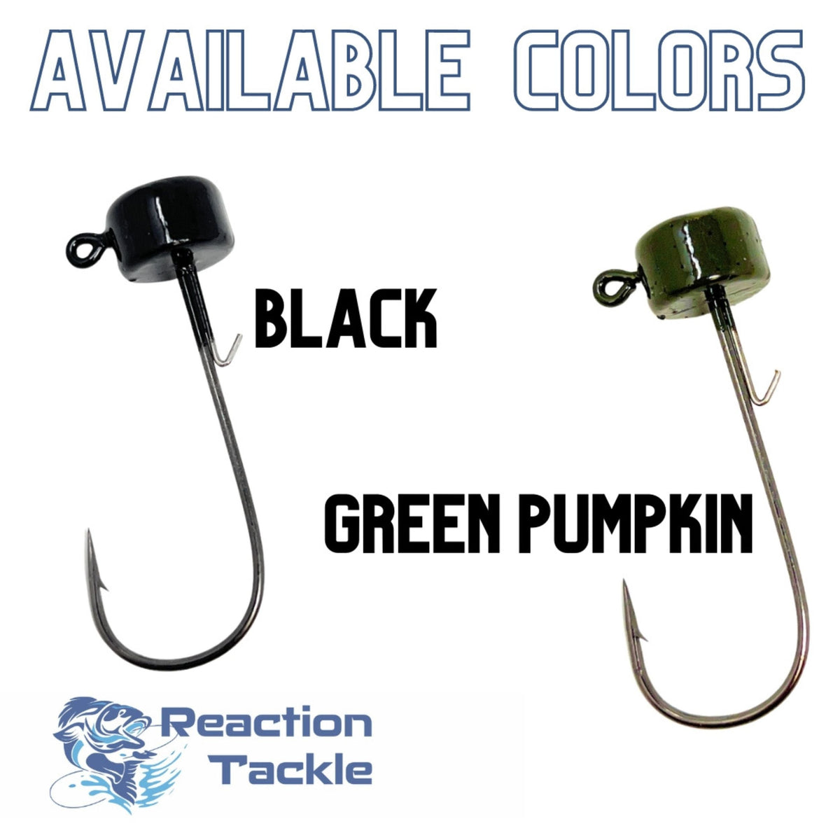 Reaction Tackle Lead Ned Rig Shroom Jigs – 25 Pack