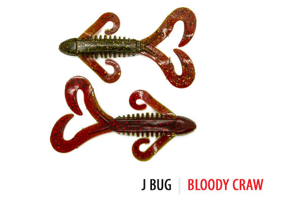 Soft Plastic J-Bug Bloody Craw J-Bug