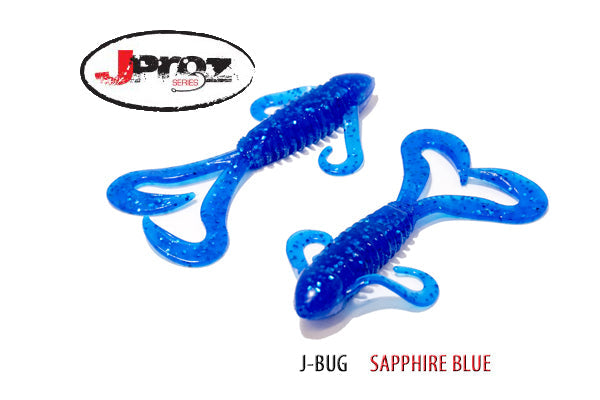 Soft Plastic J-Bug Sapphire Blue J-Bug