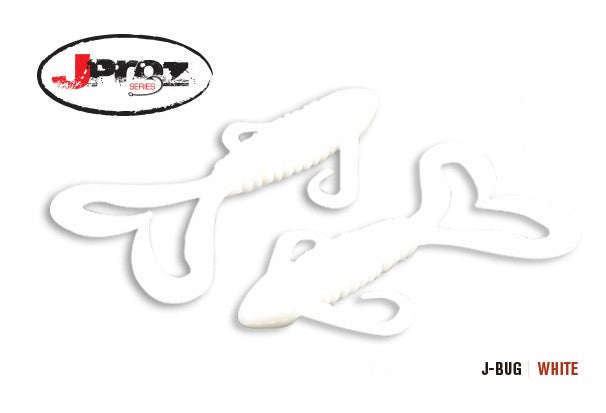 Soft Plastic J-Bug White Pearl J-Bug