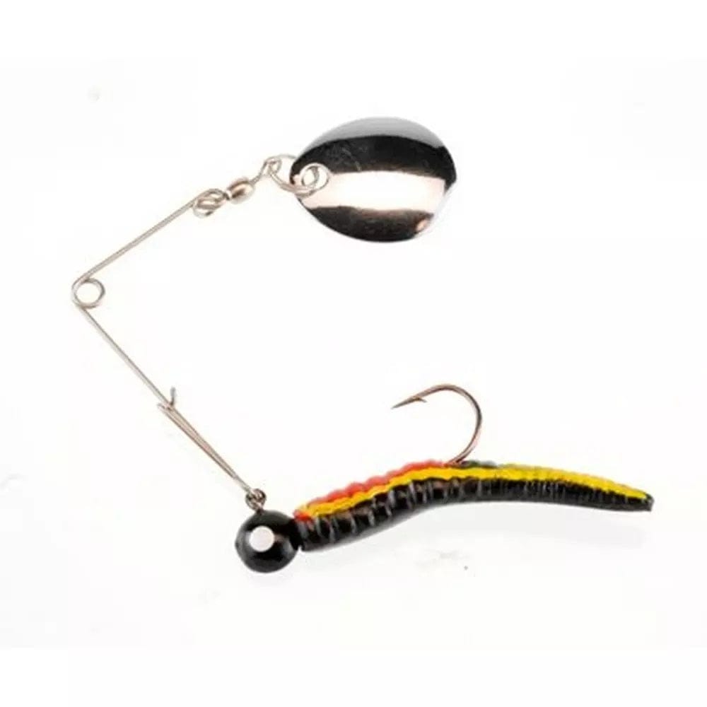 Baits Johnson Original Beetle Spin 1/16oz / Black Yellow Stripe Red Belly Johnson Original Beetle Spin - Pescador Fishing Supply