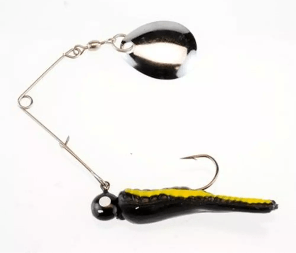 Baits Johnson Original Beetle Spin 1/16oz / Black Yellow Stripes Johnson Original Beetle Spin - Pescador Fishing Supply