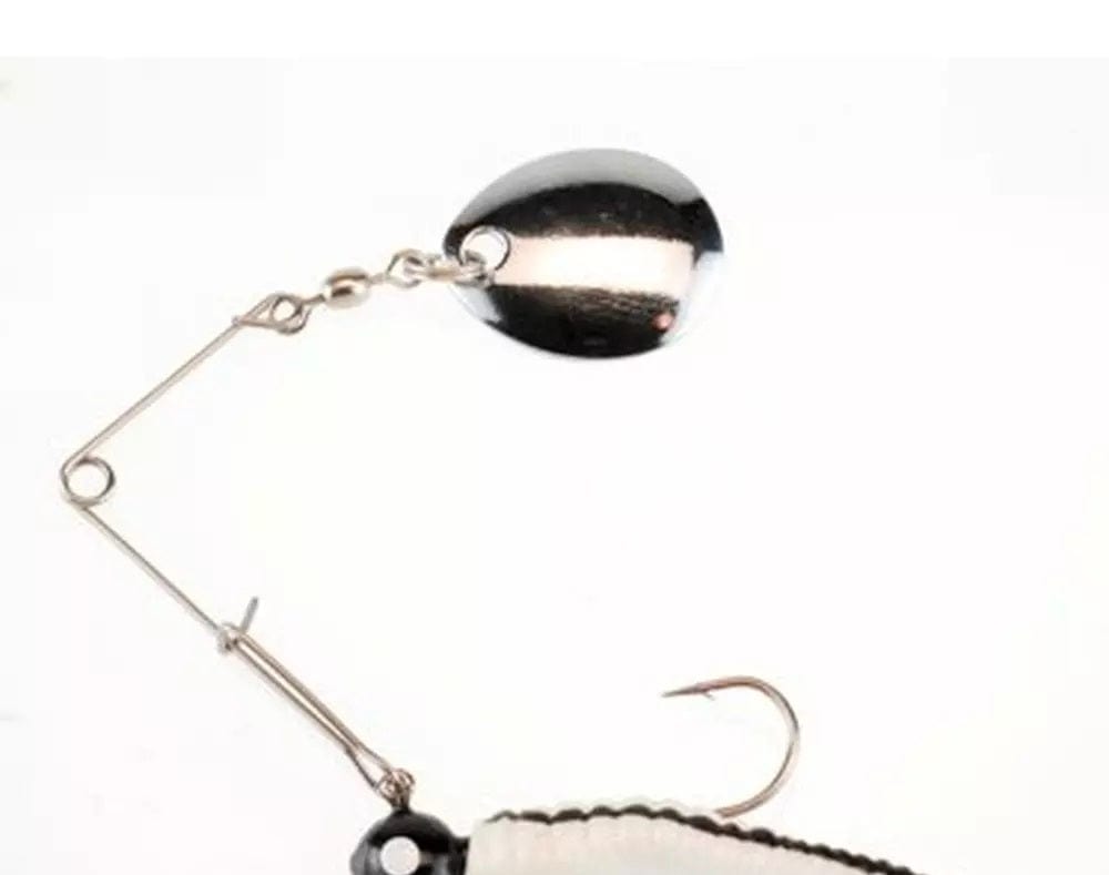 Baits Johnson Original Beetle Spin 1/16oz / White Black Stripes Johnson Original Beetle Spin - Pescador Fishing Supply