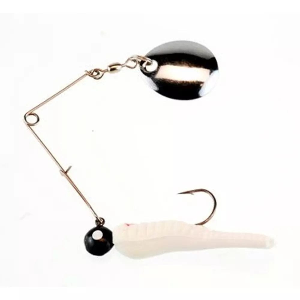 Baits Johnson Original Beetle Spin 1/16oz / White Red Dot Johnson Original Beetle Spin - Pescador Fishing Supply