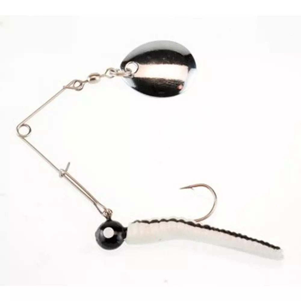 Baits Johnson Original Beetle Spin 1/8oz / White Black Stripes Johnson Original Beetle Spin - Pescador Fishing Supply