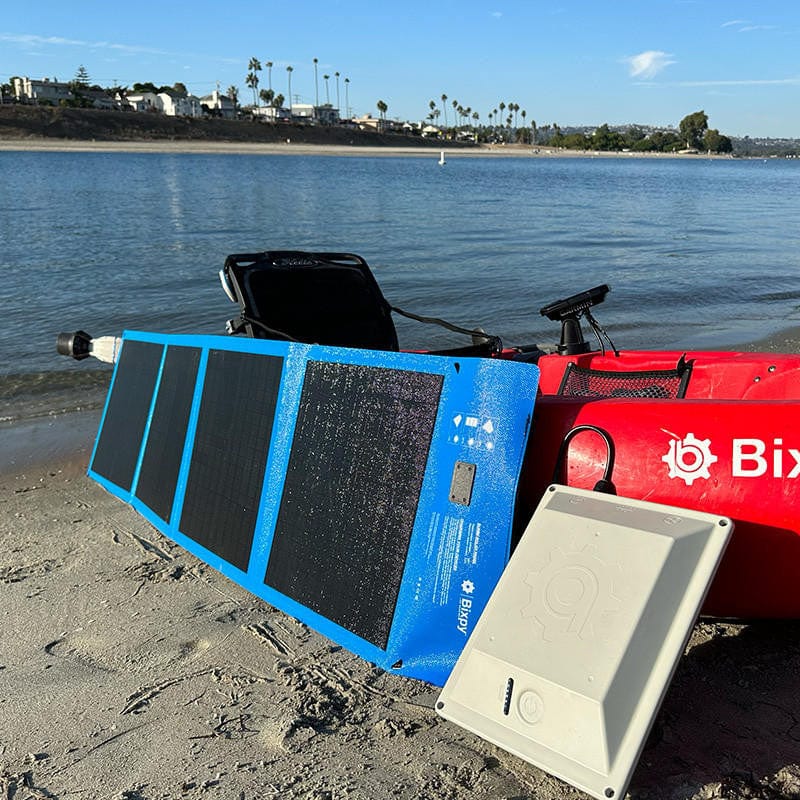 K-1 Outboard Kit with SUN80 Solar Panel K-1 Outboard Kit with SUN80 Solar Panel