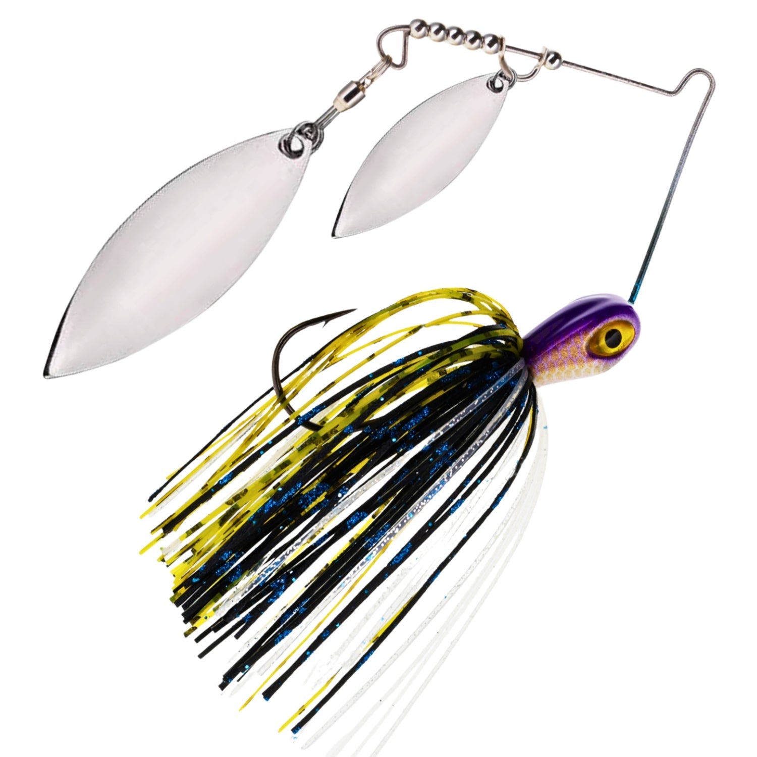 bass fishing spinnerbaits with double willow blades