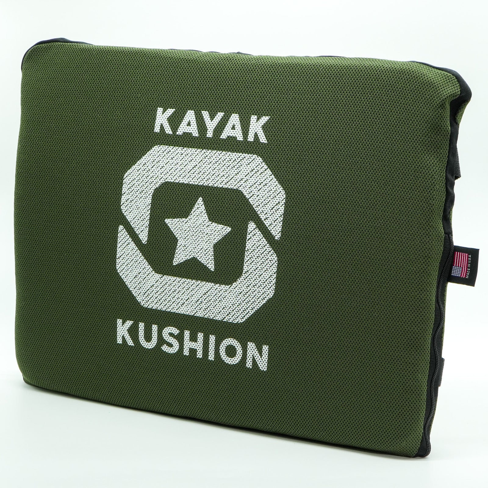 Kayak Accessories Kayak Kushion Square Kushion - Fish Ops Edition Comfort Seat Pad for Fishing Kayaks OG Green / Bertha / Firm Kayak Kushion Fish Ops Edition Seat Cushion for Fishing Kayaks