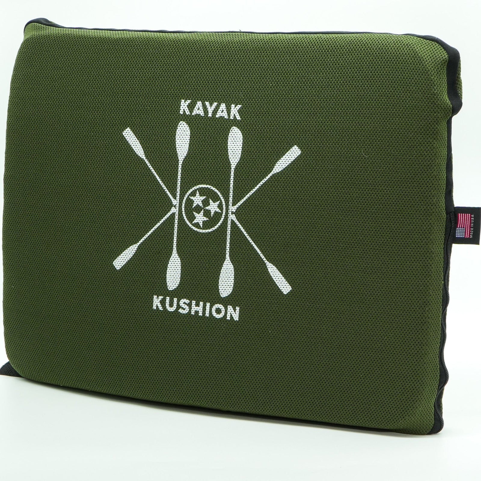 Kayak Accessories Kayak Kushion Square Kushion - River Bank Colors Comfort Seat Pad for Fishing Kayaks OG Green / Bertha / Firm Kayak Kushion River Bank Collection Comfort Seat Cushion for Fishing Kayaks