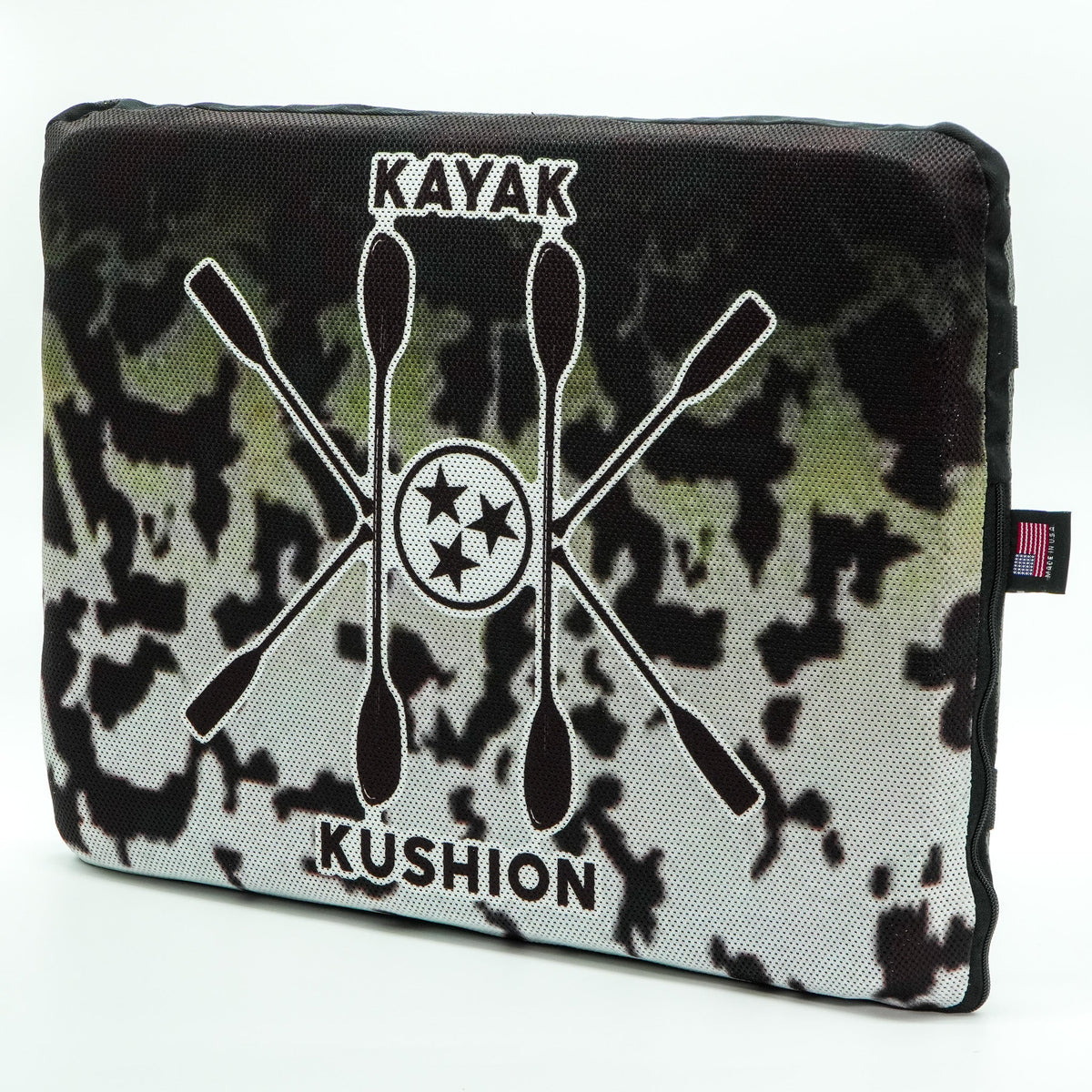 Kayak Accessories Kayak Kushion Square Kushion – Scales Pattern Comfort Seat Pad for Fishing Kayaks Crappie / Bertha / Firm Kayak Kushion | Comfortable Seat Cushions for Fishing Kayaks