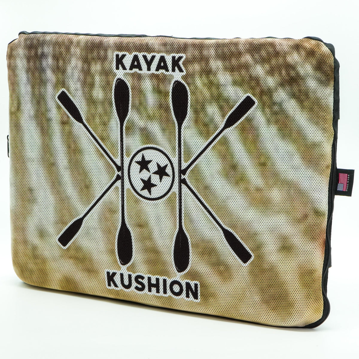 Kayak Accessories Kayak Kushion Square Kushion – Scales Pattern Comfort Seat Pad for Fishing Kayaks Muskie / Bertha / Firm Kayak Kushion | Comfortable Seat Cushions for Fishing Kayaks