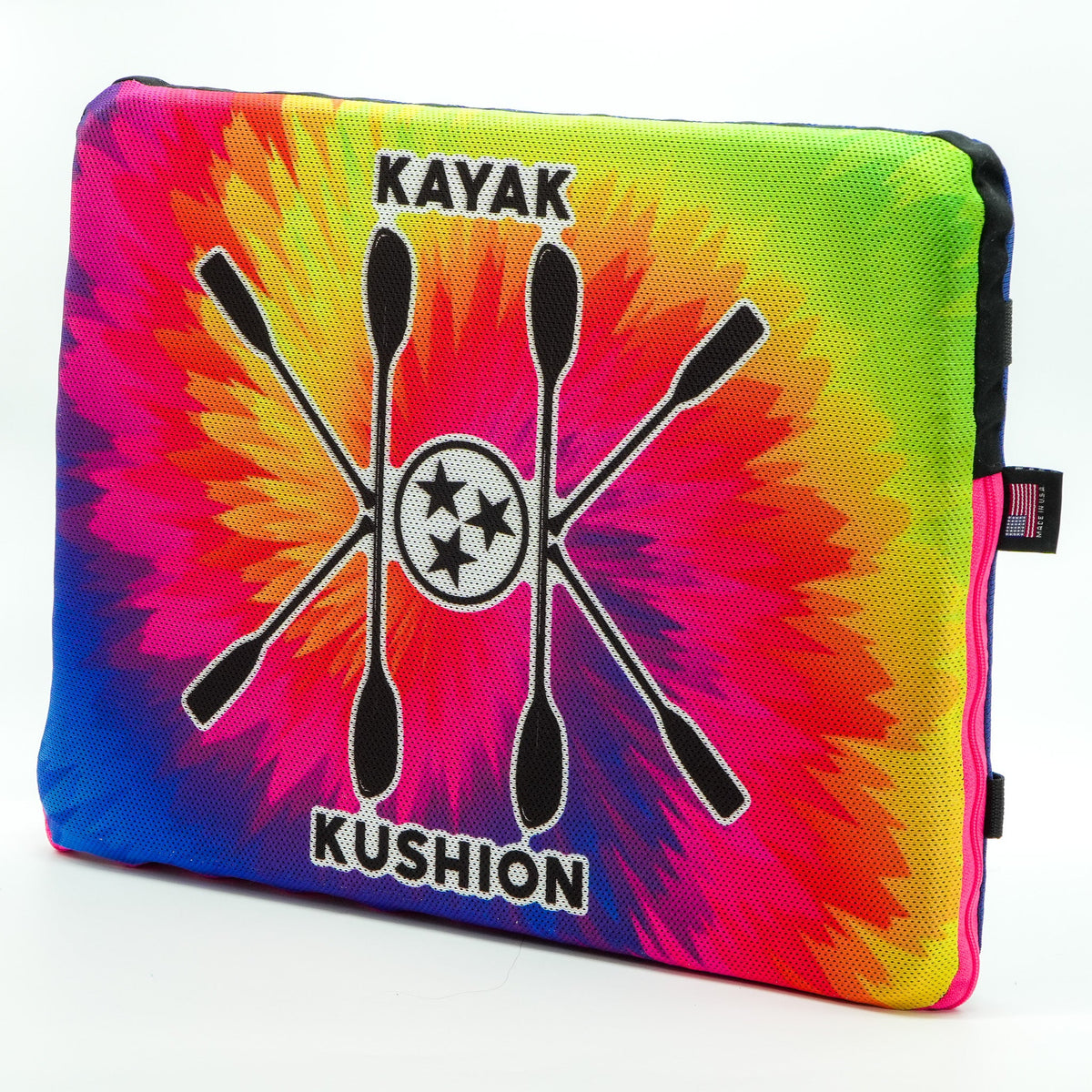 Kayak Accessories Kayak Kusion Square Kushion - Vivid Color Comfort Seat Pad for Fishing Kayaks Tie-dye / Bertha / Firm Kayak Kushion Vivid Collection Seat Cushion for Fishing Kayaks