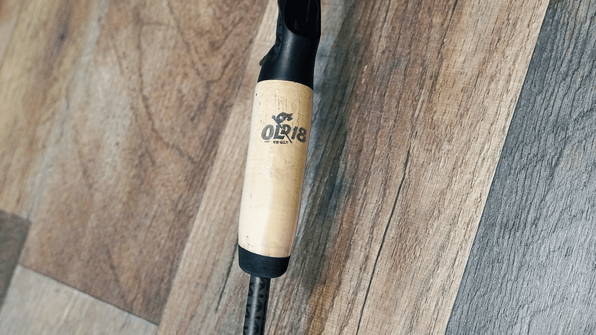 Old 18 Knighthawk 6'9" Medium Light Casting Rod Fast