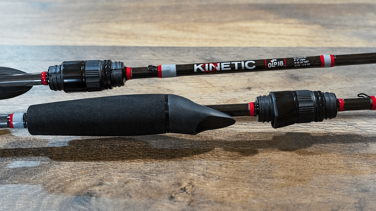 Spinning Fishing Rods Kinetic 6’6″ Light Spinning Rod – Mod-Fast Action Kinetic 6’6″ Light Spinning Rod – Pescador Fishing Supply