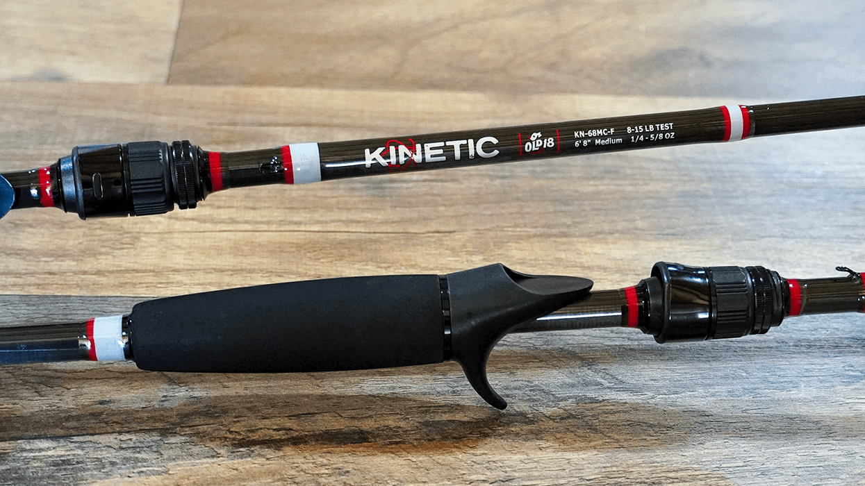 Baitcasting Fishing Rods Kinetic 6’8″ Medium Casting Rod – Fast Action Kinetic 6’8″ Medium Casting Rod – Fast Action – Pescador Fishing Supply