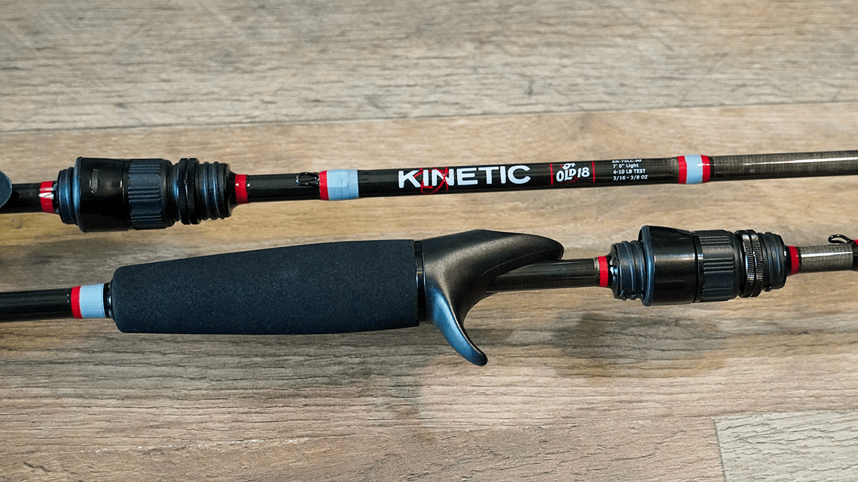 baitcast rod action Kinetic