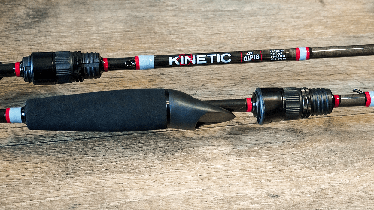 Spinning Fishing Rods Kinetic 7’0″ Light Spinning Rod – Mod-Fast Action Kinetic 7’0″ Light Spinning Rod – Pescador Fishing Supply