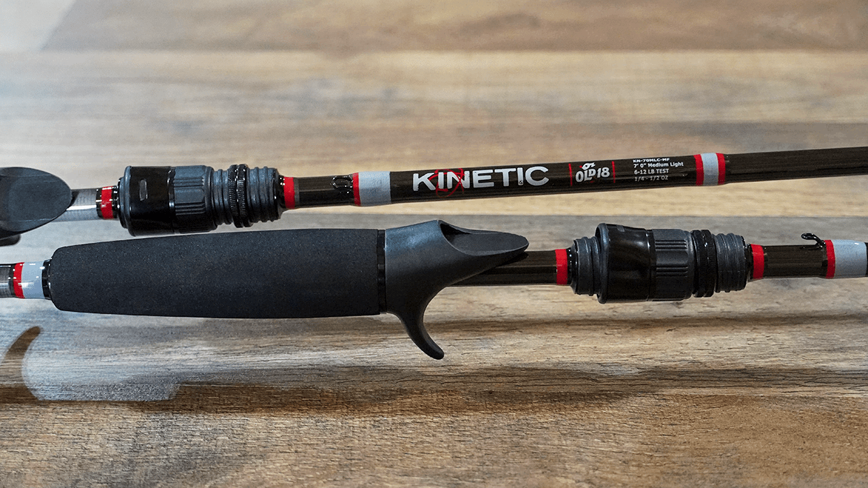 Baitcasting Fishing Rods Kinetic 7’0″ Medium Light Casting Rod – Mod-Fast Action Kinetic 7’0″ Medium Light Casting Rod – Pescador Fishing Supply