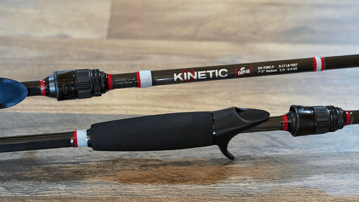 Baitcasting Fishing Rods Kinetic 7’3″ Medium Casting Rod – Fast Action Kinetic 7’3″ Medium Casting Rod – Fast Action – Pescador Fishing Supply