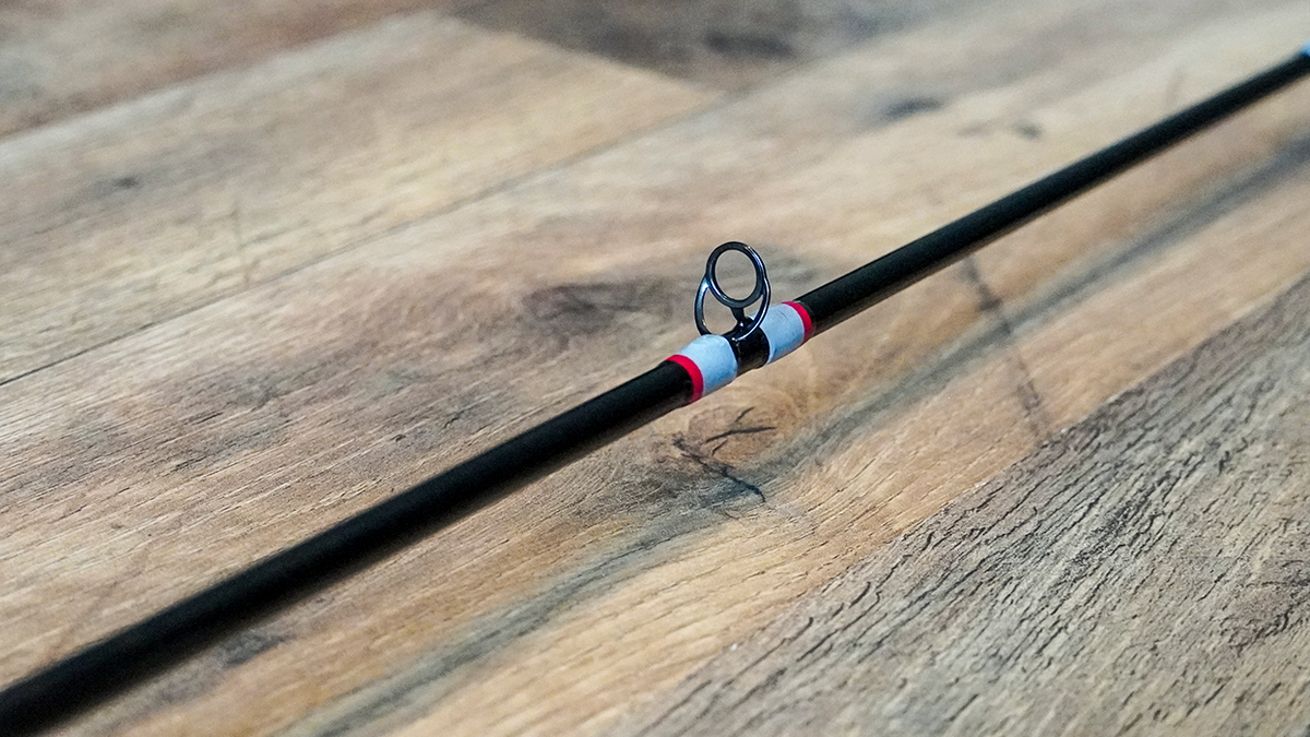 ultra-light featherweight casting rod with stainless guides