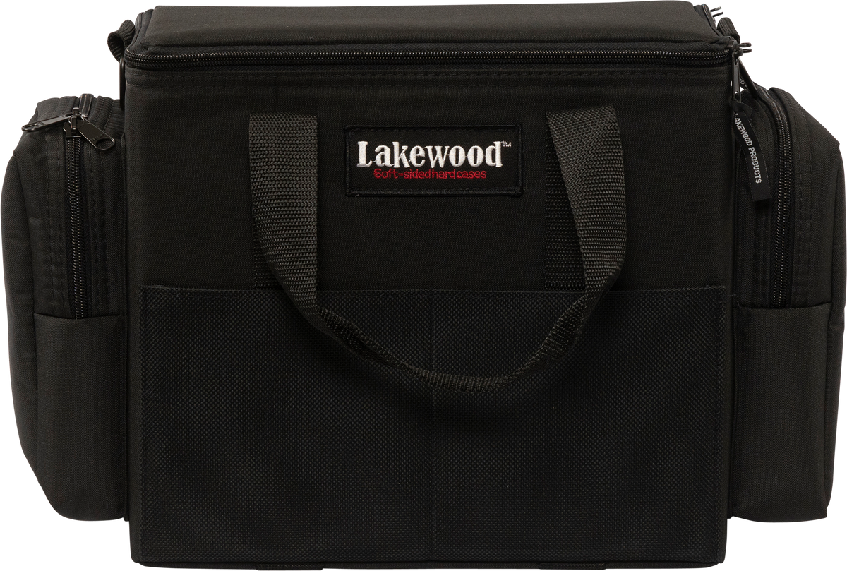 Tackle Boxes Lakewood Junior Tackle Box – Musky & Pike Lure Storage Black Lakewood Junior Tackle Box – Musky & Pike Lure Organizer