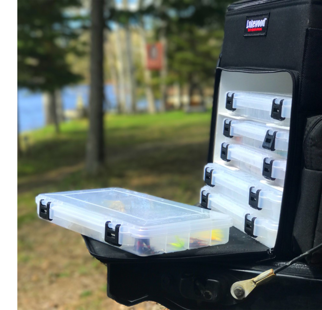 Tackle Boxes Lakewood Magnum Top Shelf Tackle Box – All-Species Fishing Storage Lakewood Magnum Top Shelf Tackle Box – Custom All-Species Storage