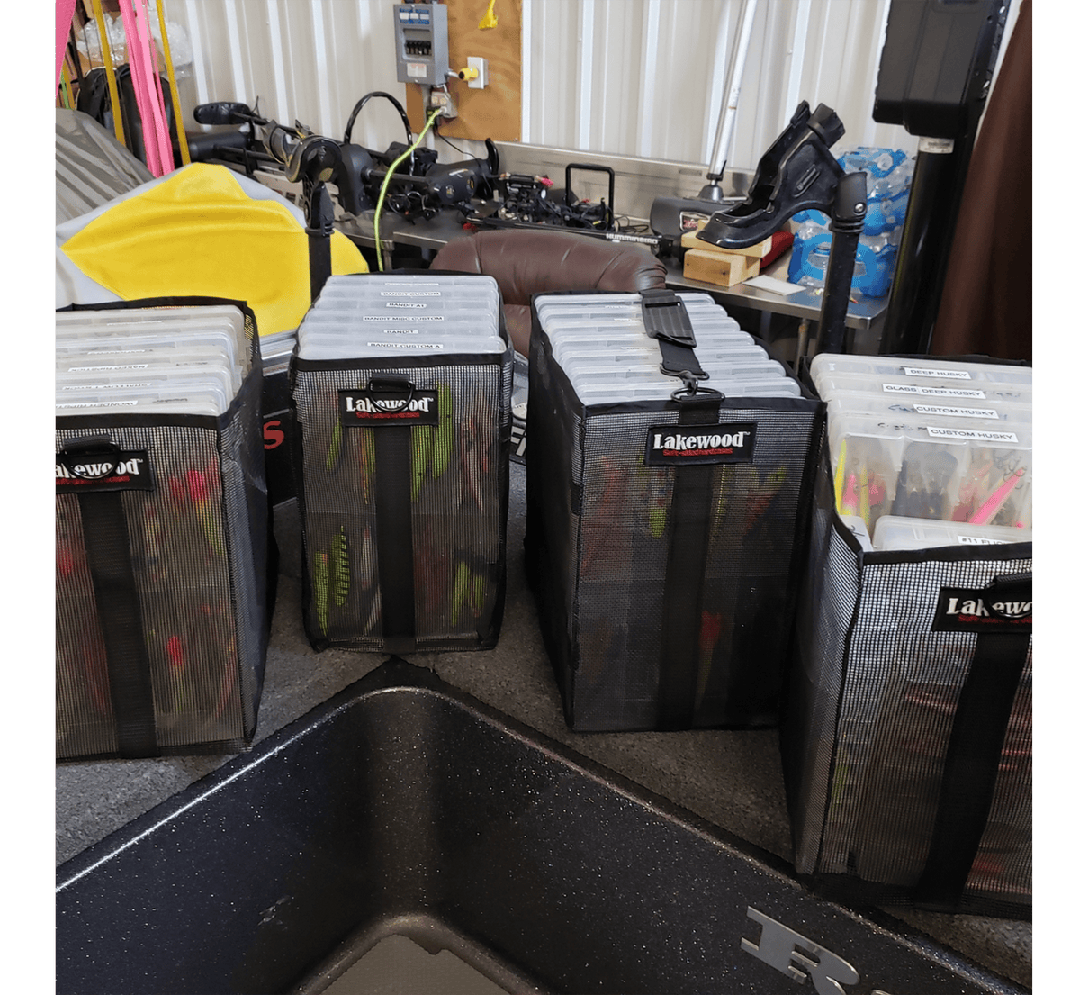 Tackle Boxes Lakewood Money Bags – Mesh Storage Bags (2 Sizes) Lakewood Money Bags – Mesh Storage for Fishing, Gear & More