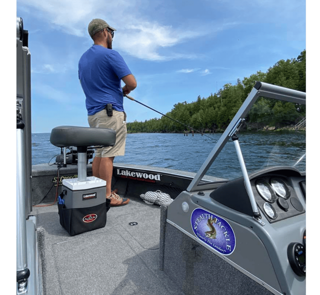 Tackle Boxes Lakewood Pedestal Pal Senior – Walleye & Bass Boat Tackle Organizer Lakewood Pedestal Pal Senior – Walleye & Bass Tackle Organizer