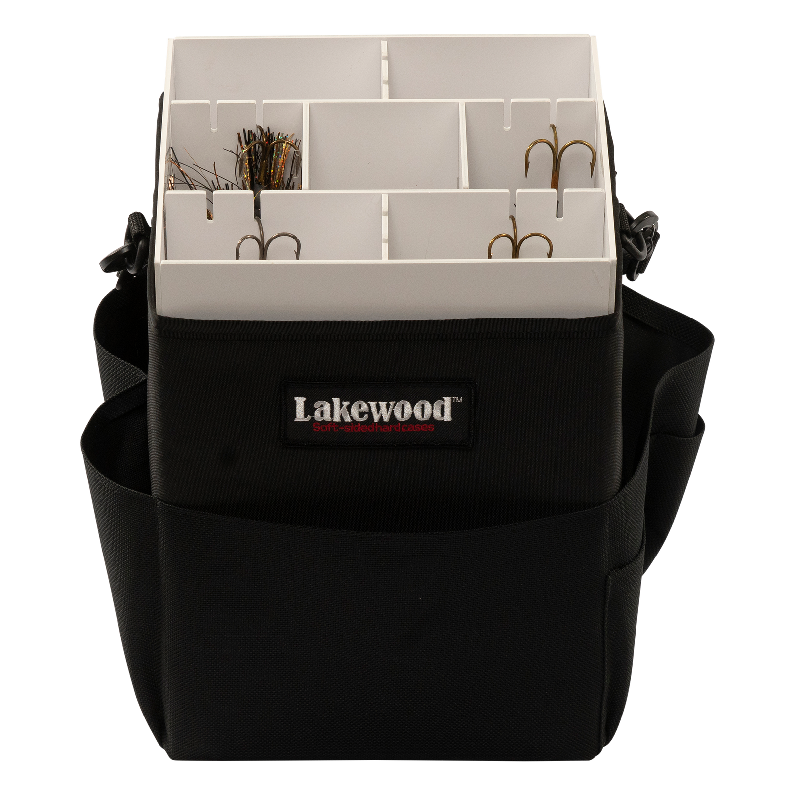 Tackle Boxes Lakewood Pedestal Pal Senior – Walleye & Bass Boat Tackle Organizer Black Lakewood Pedestal Pal Senior – Walleye & Bass Tackle Organizer
