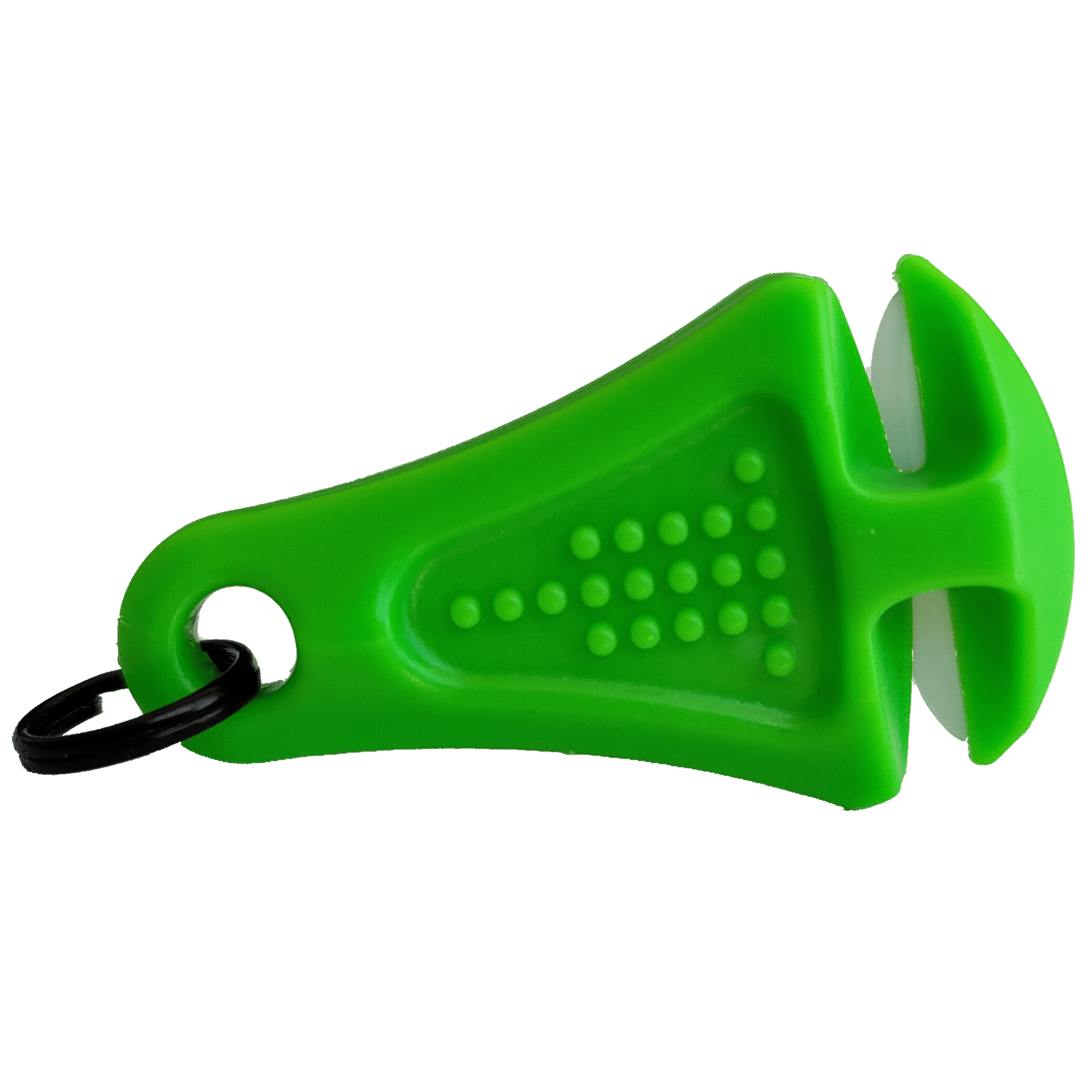 Fishing Accessories Line Cutterz Ceramic Blade Zipper Pull Green Line Cutterz Ceramic Blade Zipper Pull - Pescador Fishing Supply