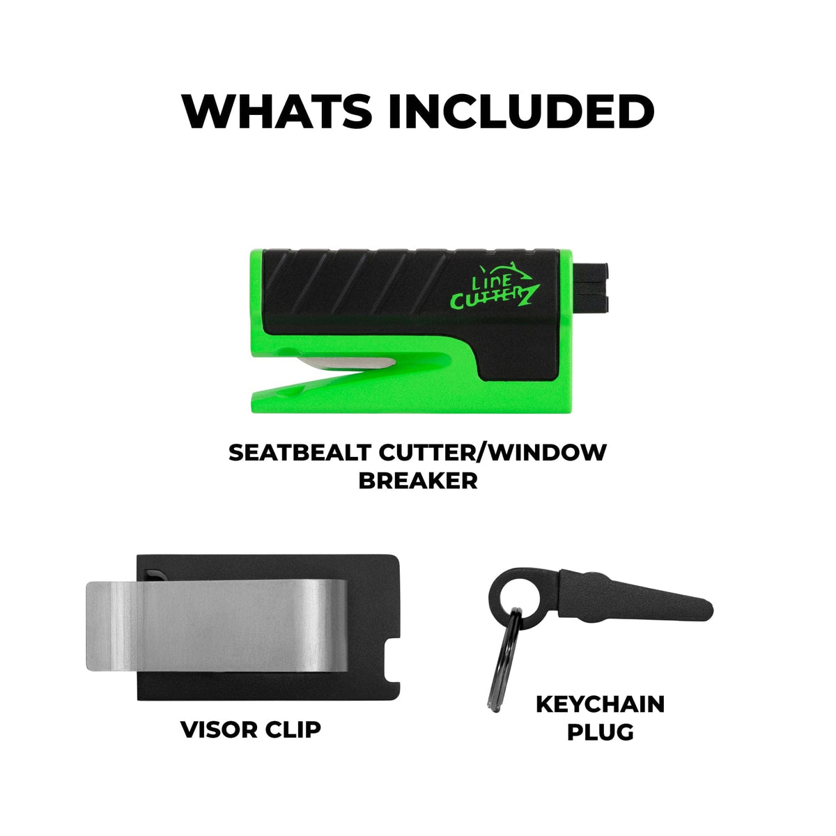 Cutter Tool Line Cutterz "VET" Vehicle Escape Tool Line Cutterz "VET" Vehicle Escape Tool - Pescador Fishing Supply