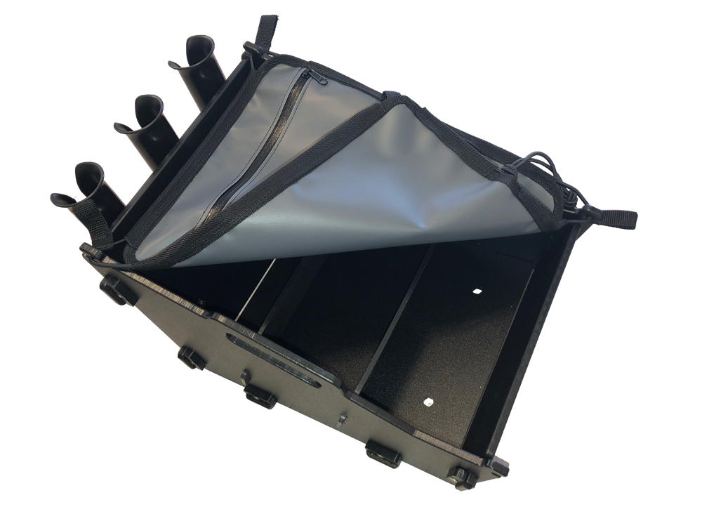 YakGadget LowPro Crate Kayak Tackle Storage System