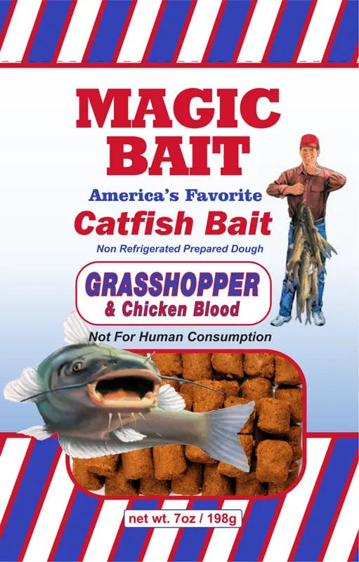 Baits Magic Bait Grasshopper &amp; Chicken Blood Catfish Bait Magic Bait Grasshopper Catfish Bait | Pescador Fishing Supply