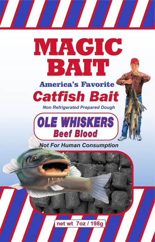 Baits Magic Bait Ole Whiskers &amp; Beef Blood Catfish Bait Magic Bait Ole Whiskers Catfish Bait | Pescador Fishing Supply