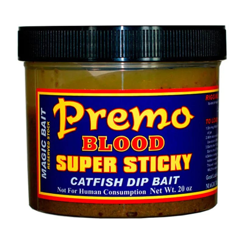 Baits Magic Bait Premo Super Sticky Blood Catfish Bait Magic Bait Premo Super Sticky Blood Catfish Bait | Pescador Fishing Supply