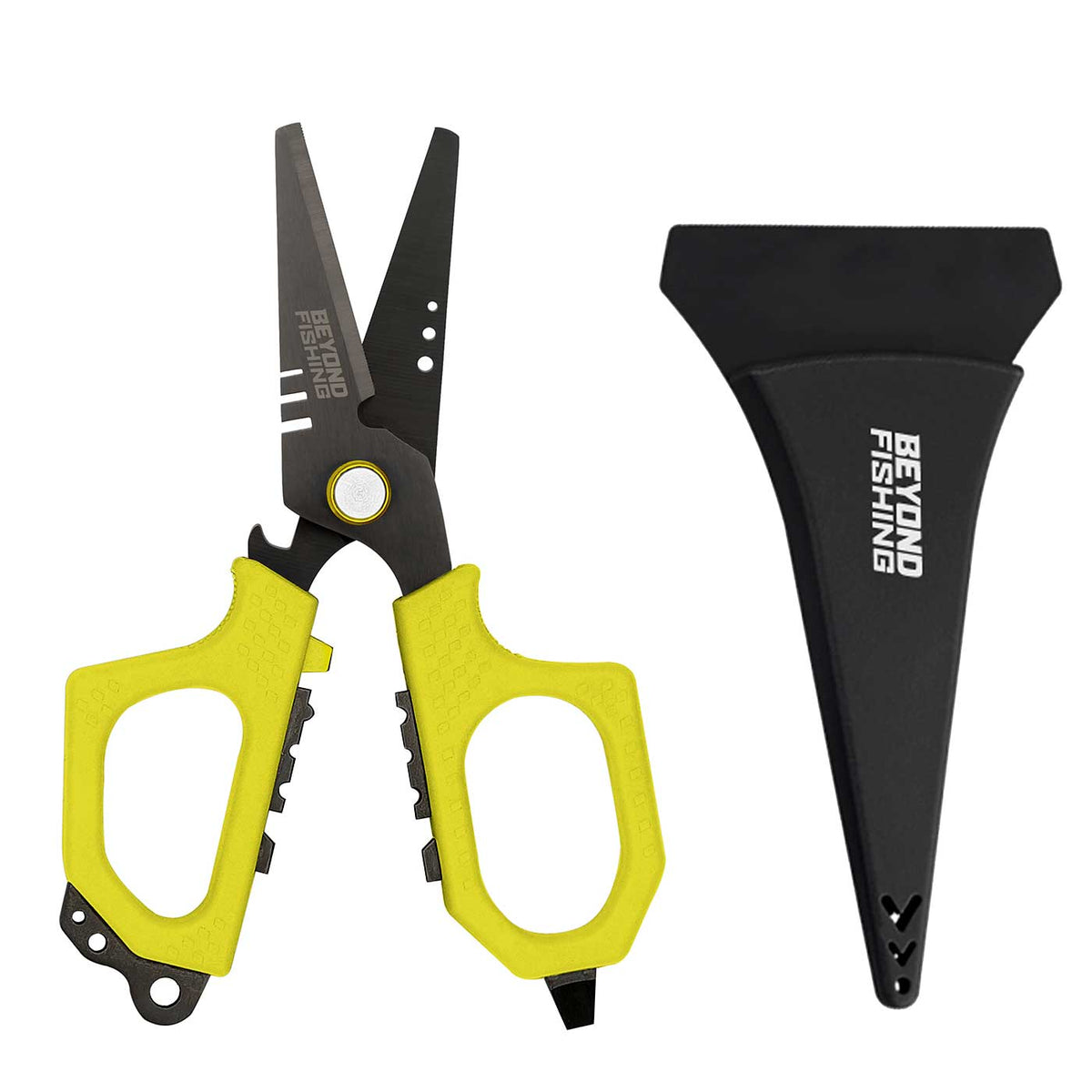 Beyond Fishing 6.5&quot; Pro Shears – Premium Braid Cutting Scissors