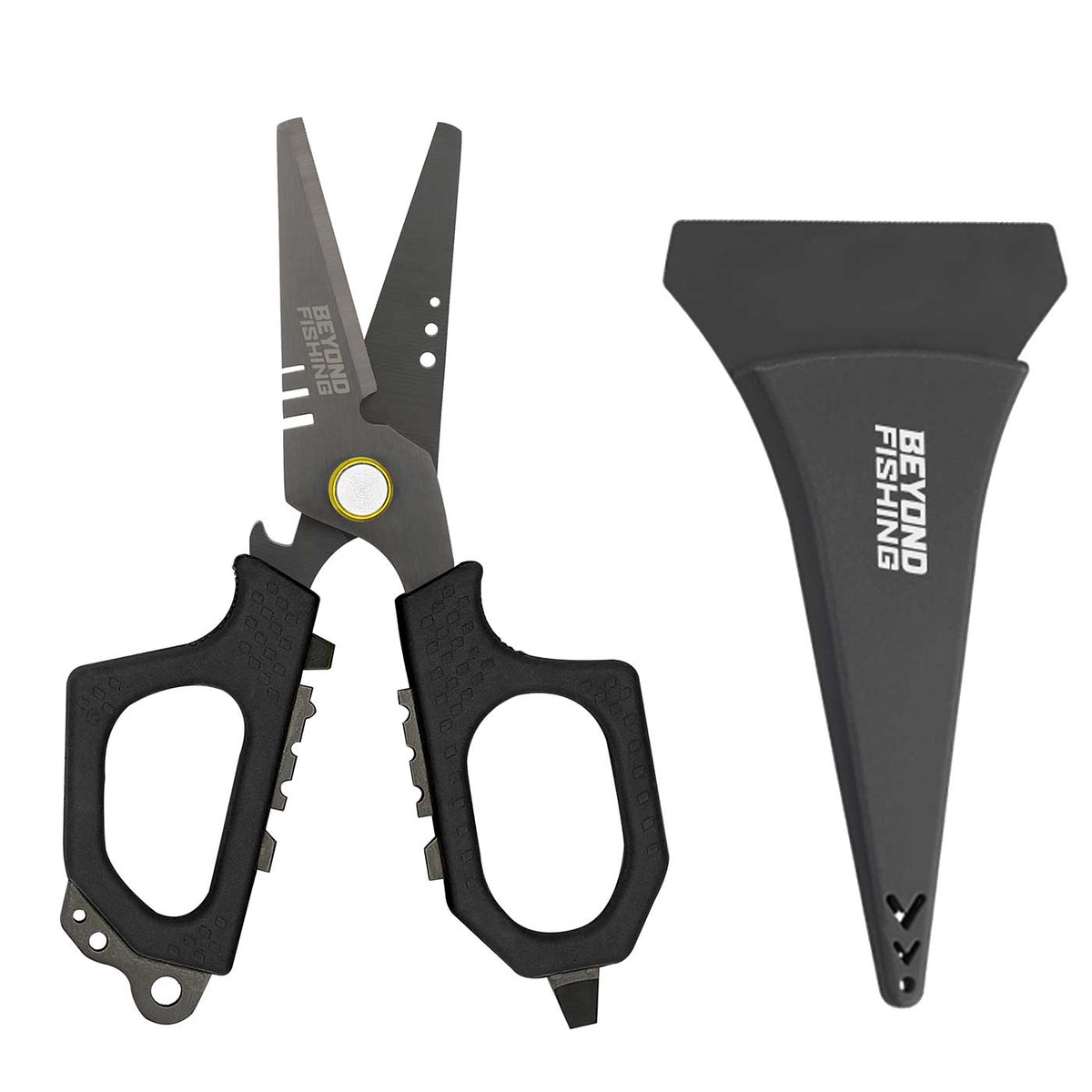 Beyond Fishing 6.5&quot; Pro Shears – Premium Braid Cutting Scissors